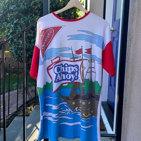 rare vintage oversized official ChipsAhoy shirt - Picture 1 of 3